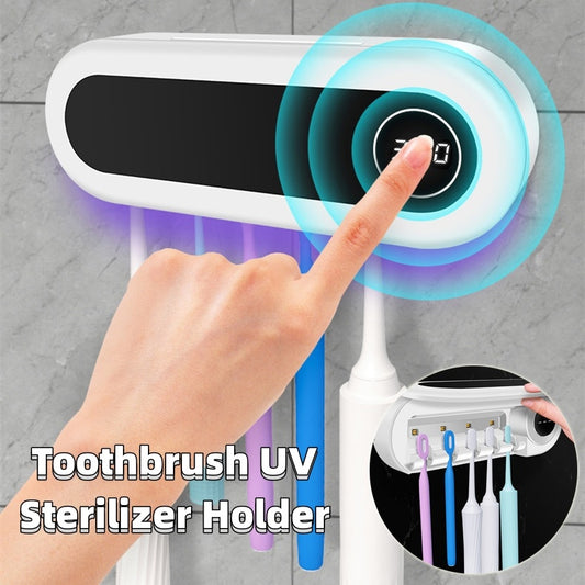 UV Sterilizer Toothpaste Dispenser