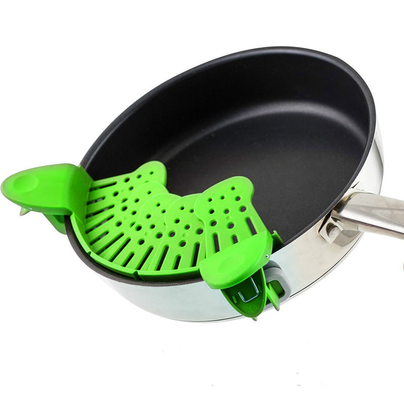 Universal Silicone Pan Strainer