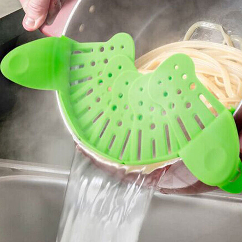 Universal Silicone Pan Strainer