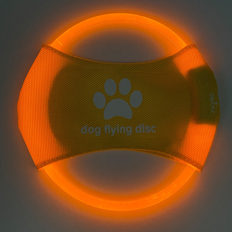 Flying LED Discs